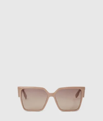 Schlanke geometrische Sonnenbrille Schlanke geometrische Sonnenbrille