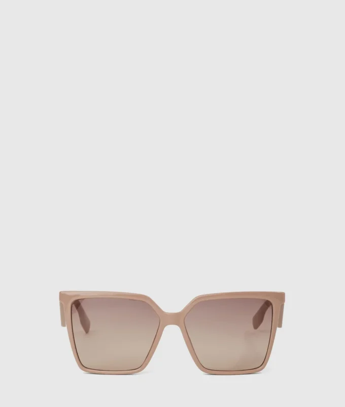 Schlanke geometrische Sonnenbrille Schlanke geometrische Sonnenbrille