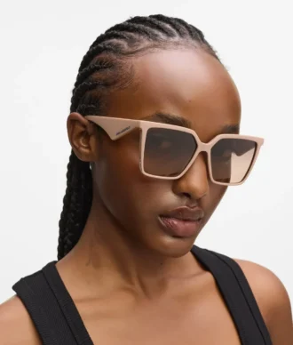 Schlanke geometrische Sonnenbrille Schlanke geometrische Sonnenbrille