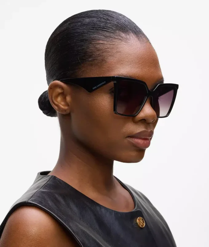 Schlanke geometrische Sonnenbrille Schlanke geometrische Sonnenbrille