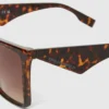 Schlanke geometrische Sonnenbrille Schlanke geometrische Sonnenbrille