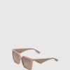 Schlanke geometrische Sonnenbrille Schlanke geometrische Sonnenbrille
