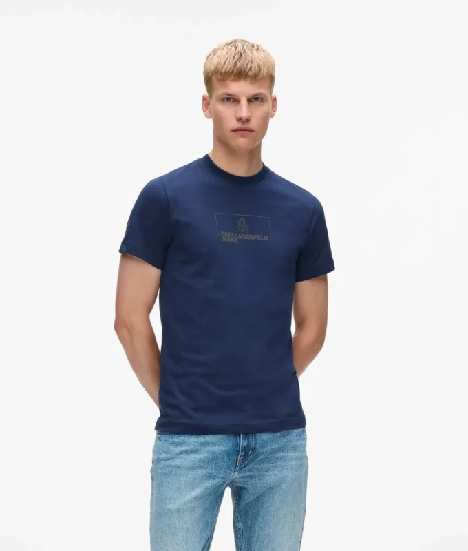 Schmal geschnittenes Logo-T-Shirt