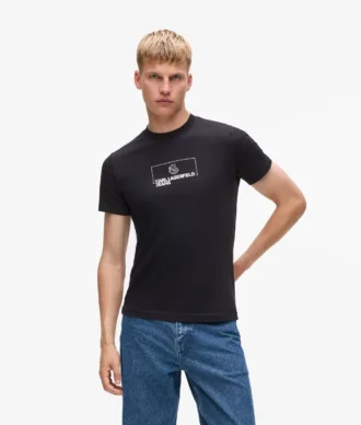 Schmal geschnittenes Logo-T-Shirt