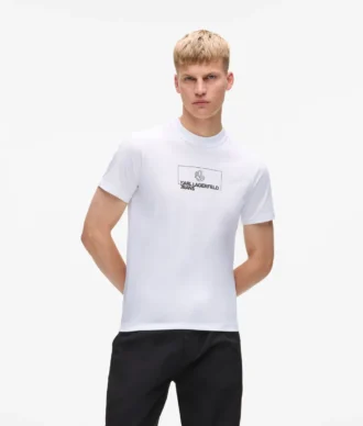 Schmal geschnittenes Logo-T-Shirt