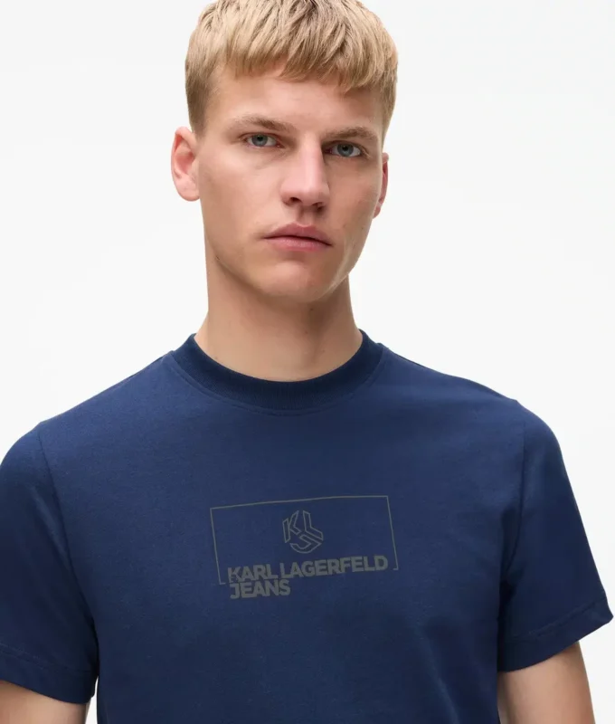 Schmal geschnittenes Logo-T-Shirt
