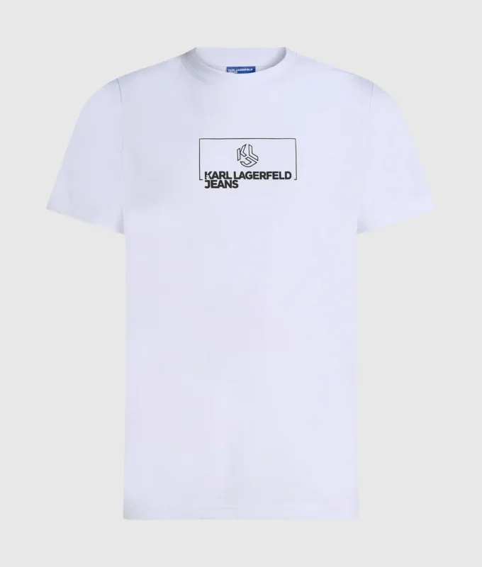 Schmal geschnittenes Logo-T-Shirt
