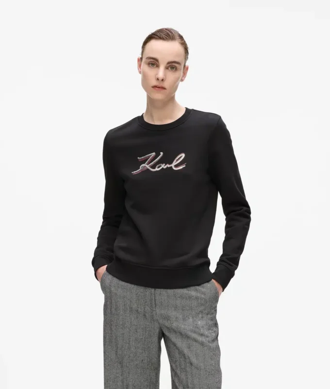 Sequin Signature Sweatshirt