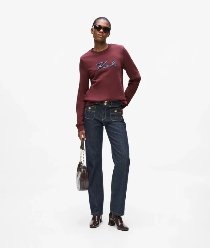 Sequin Signature Sweatshirt
