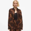 Shirt mit Fächerprint