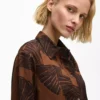 Shirt mit Fächerprint