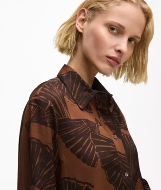 Shirt mit Fächerprint