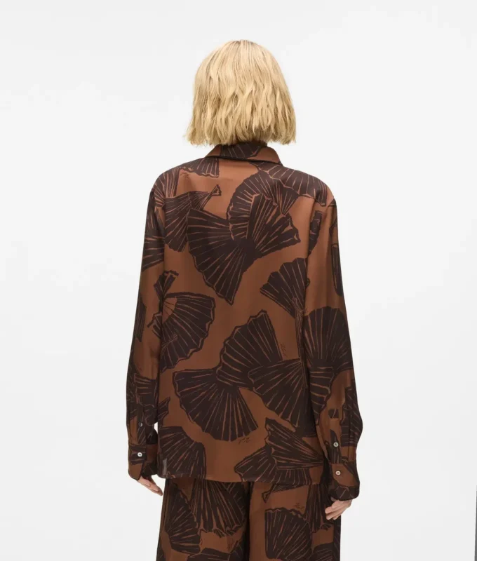 Shirt mit Fächerprint