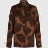 Shirt mit Fächerprint