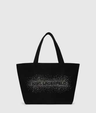 Shopper mit Strass-Logo