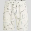 SHORTS MIT ALLOVER-PRINT