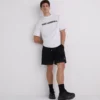 SHORTS MIT KONTRASTSTICH
