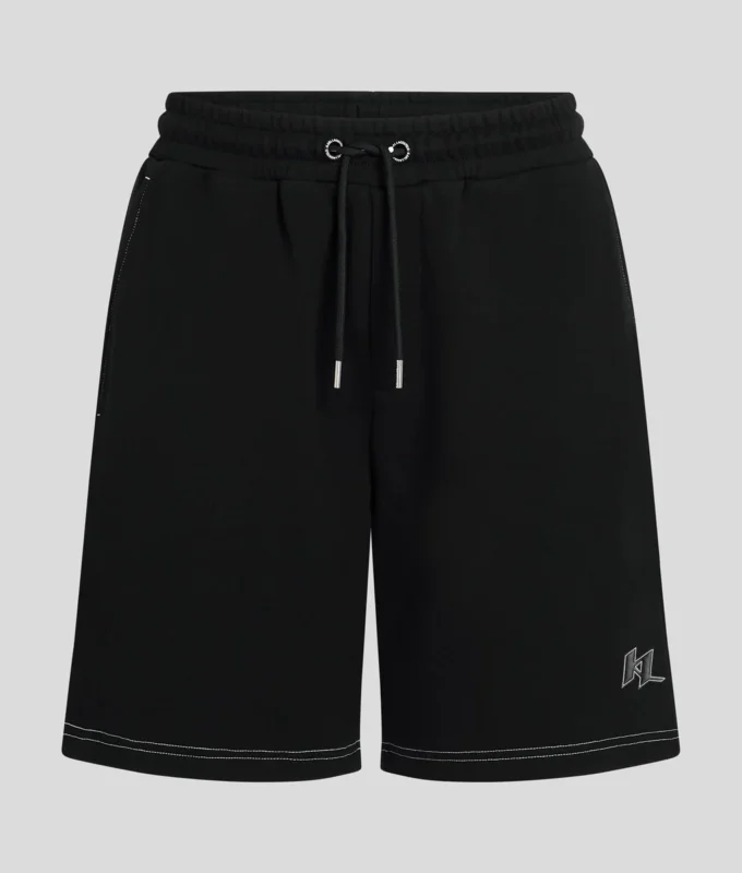 SHORTS MIT KONTRASTSTICH