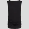 SIGNATURE BOAT NECK RUCHED TOP SIGNATURE BOAT NECK RUCHED TOP