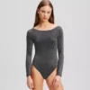 Signature-Bodysuit mit langen Ärmeln Signature-Bodysuit mit langen Ärmeln