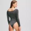 Signature-Bodysuit mit langen Ärmeln Signature-Bodysuit mit langen Ärmeln