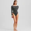 Signature-Bodysuit mit langen Ärmeln Signature-Bodysuit mit langen Ärmeln
