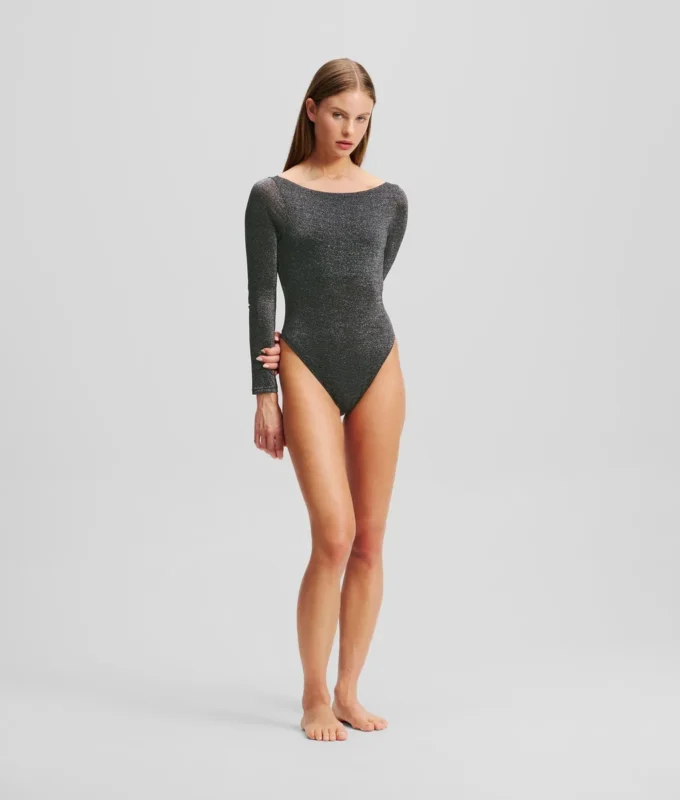 Signature-Bodysuit mit langen Ärmeln Signature-Bodysuit mit langen Ärmeln