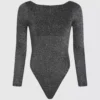 Signature-Bodysuit mit langen Ärmeln Signature-Bodysuit mit langen Ärmeln