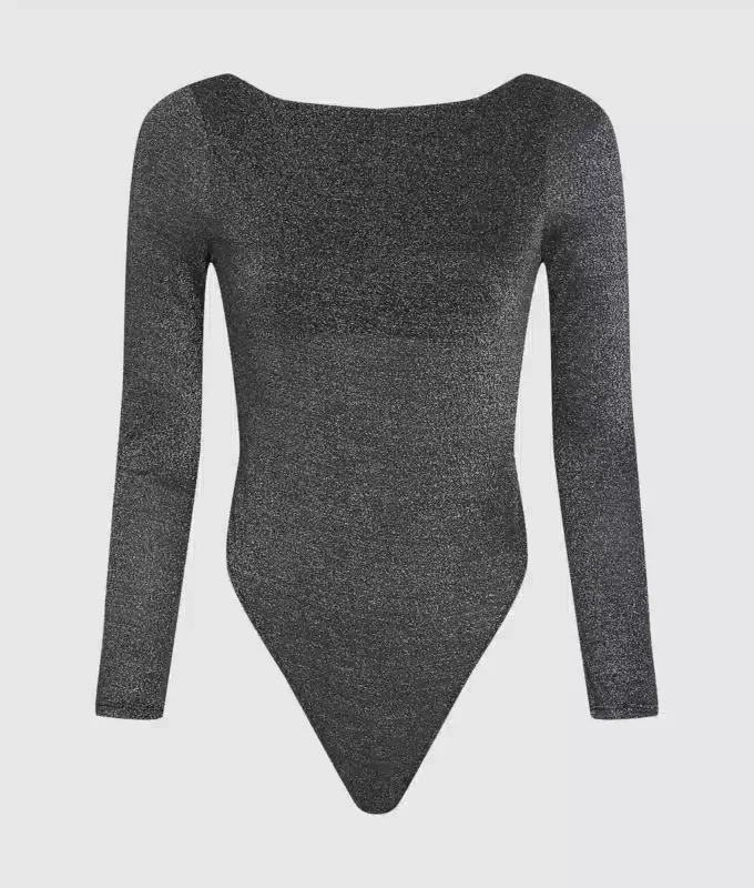 Signature-Bodysuit mit langen Ärmeln Signature-Bodysuit mit langen Ärmeln