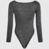 Signature-Bodysuit mit langen Ärmeln Signature-Bodysuit mit langen Ärmeln