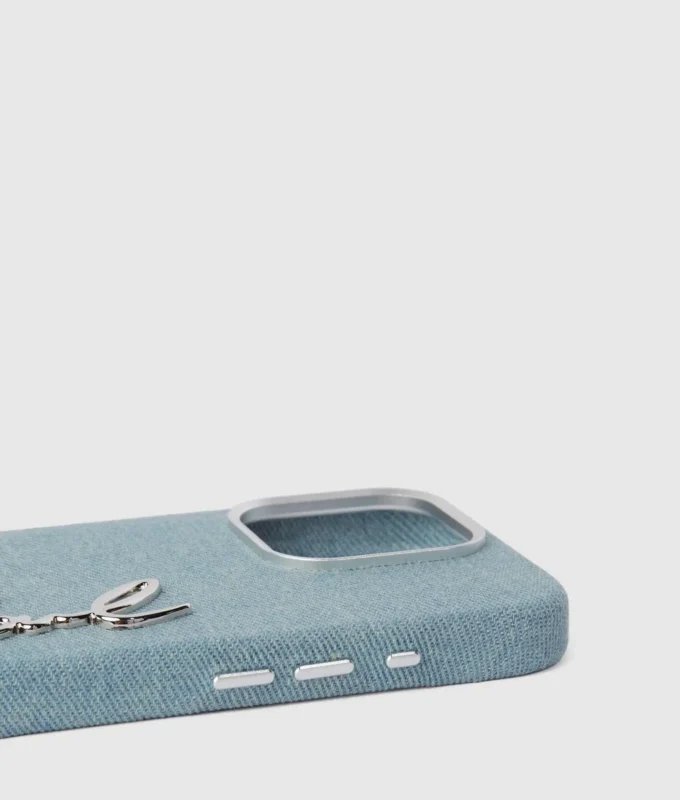 Signature Denim iPhone 16 Pro Hülle Signature Denim iPhone 16 Pro Hülle