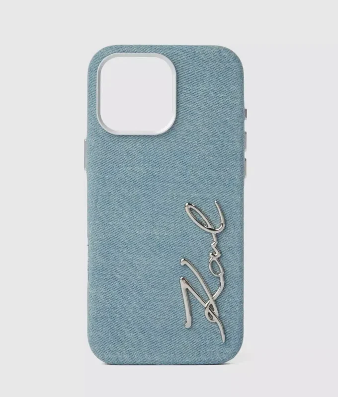 Signature Denim iPhone 16 Pro Max Hülle Signature Denim iPhone 16 Pro Max Hülle