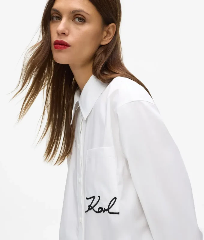Signature-Hemd mit Brusttasche Signature-Hemd mit Brusttasche