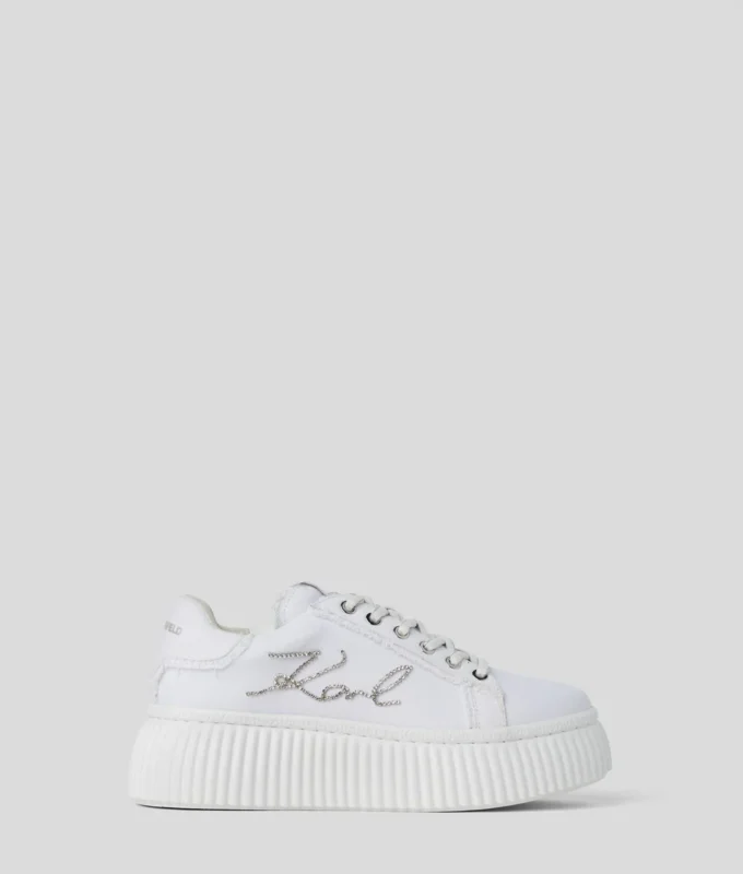 SIGNATURE KREEPER DENIM SNEAKERS SIGNATURE KREEPER DENIM SNEAKERS