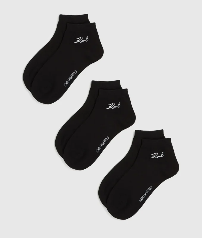 Signature-Kurzstrümpfe – 3er-Pack