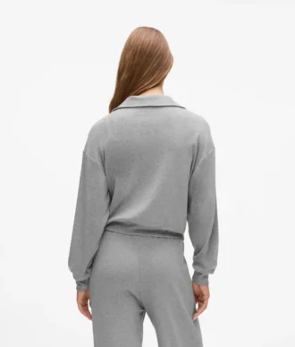 Signature Lounge-Sweatshirt mit Reißverschluss