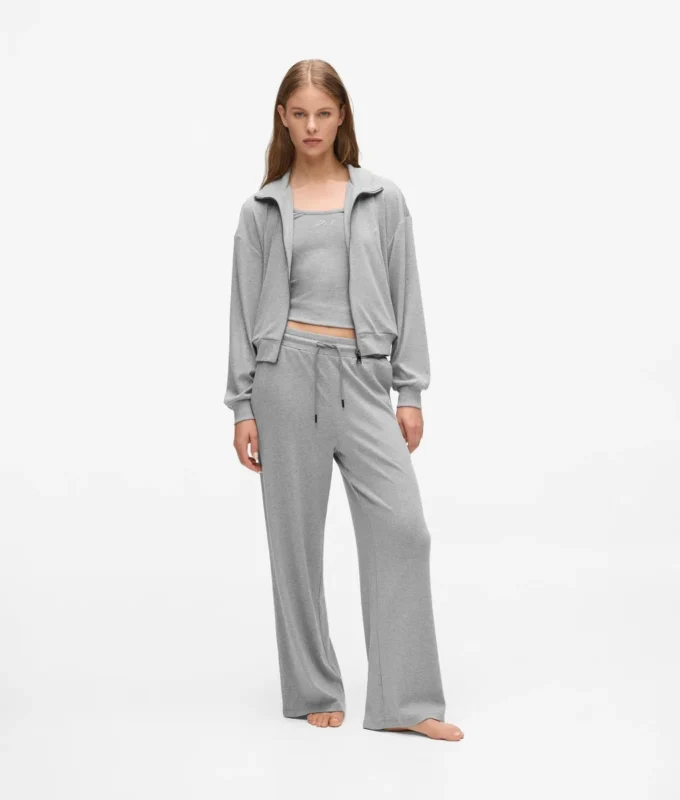 Signature Lounge-Sweatshirt mit Reißverschluss