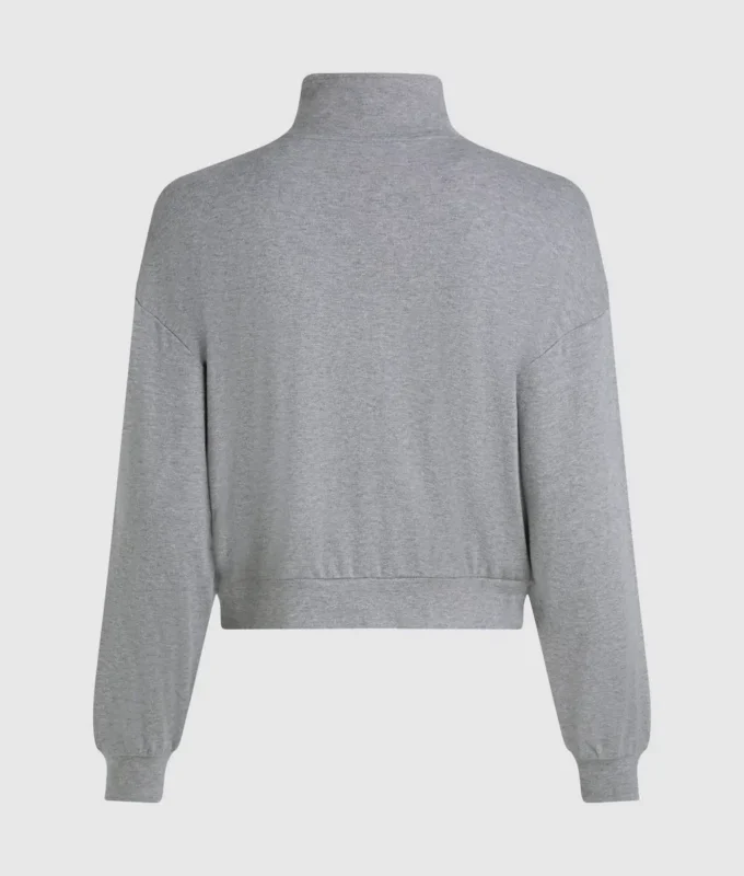 Signature Lounge-Sweatshirt mit Reißverschluss