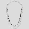 SIGNATURE PAVÉ CRYSTALS NECKLACE SIGNATURE PAVÉ CRYSTALS NECKLACE
