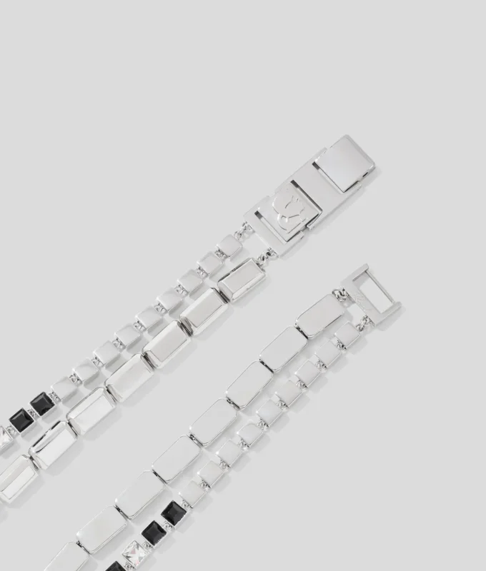 SIGNATURE PAVÉ CRYSTALS NECKLACE SIGNATURE PAVÉ CRYSTALS NECKLACE