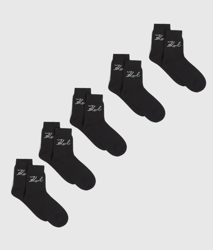Signature Socken – 5er-Pack