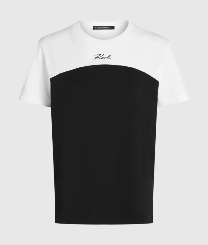 Signature-T-Shirt in Monochrom Signature-T-Shirt in Monochrom