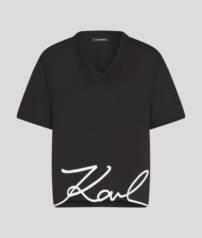 SIGNATURE V-NECK T-SHIRT SIGNATURE V-NECK T-SHIRT