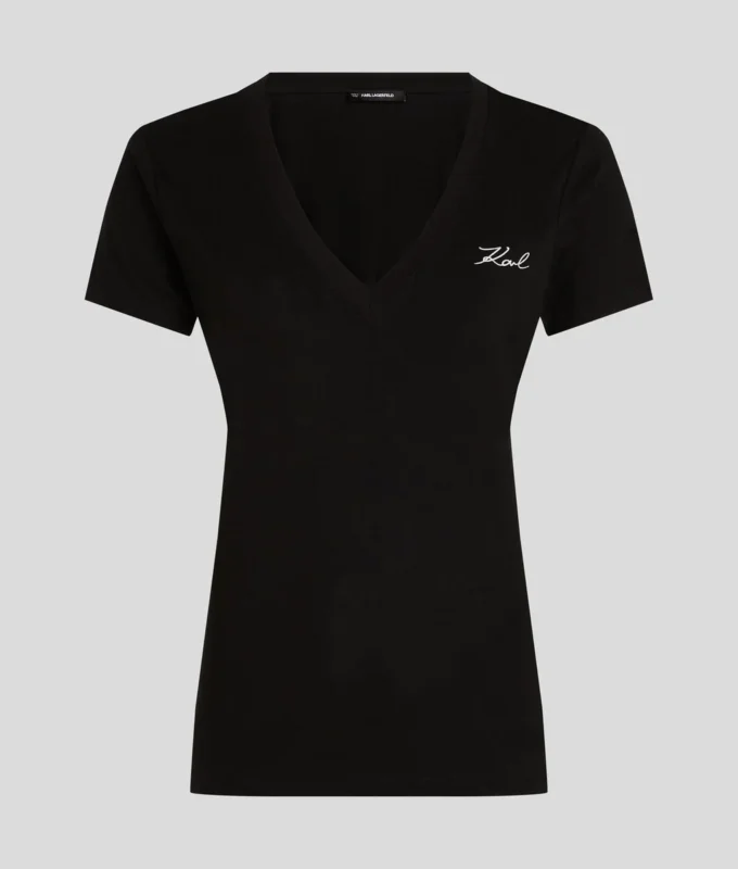 SIGNATURE V-NECK T-SHIRT