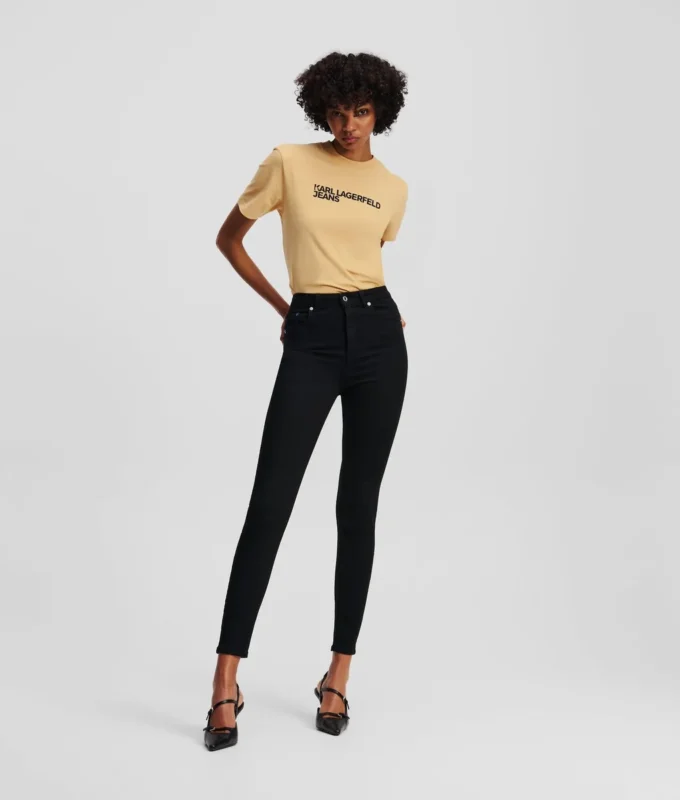 SKINNY-JEANS MIT HOHER TAILLE SKINNY-JEANS MIT HOHER TAILLE
