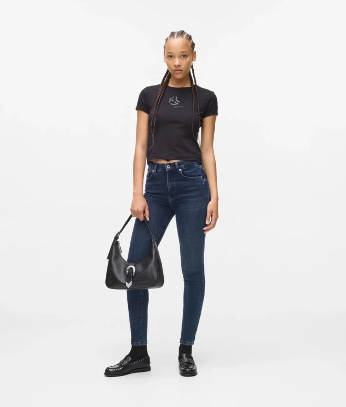 Skinny-Jeans mit hoher Taille Skinny-Jeans mit hoher Taille