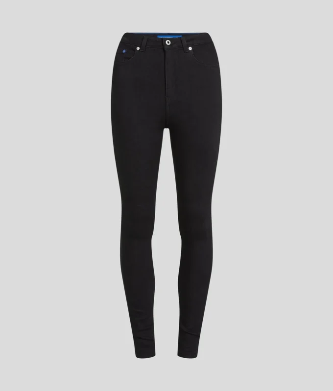 SKINNY-JEANS MIT HOHER TAILLE SKINNY-JEANS MIT HOHER TAILLE