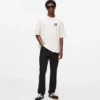 Slim-Fit-Jeans mit Metallic-Details