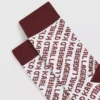 Socken mit durchgehendem Logo – 3er-Pack