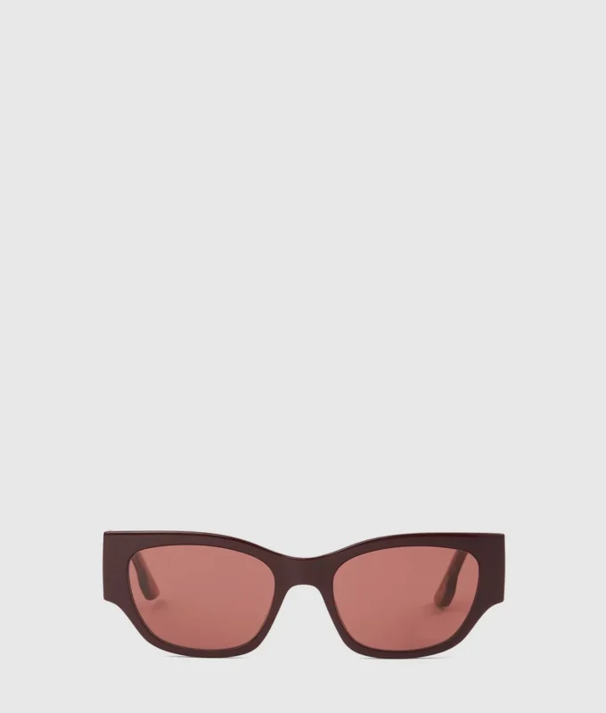 Sonnenbrille mit tiefen Bügeln